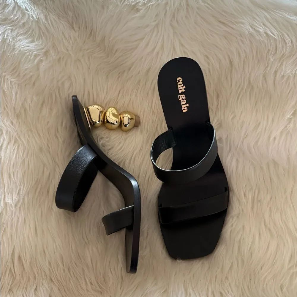 RARE Cult Gaia strappy mules - Picture 3 of 5